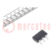 Diode: TVS array; 6.5V; 12A; TSOP6; Features: ESD protection; Ch: 4