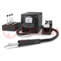 Hot air soldering station; digital,with push-buttons; 700W