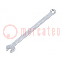 Wrench; combination spanner; 3.2mm; chromium plated steel