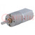 Motor: DC; with gearbox; 6VDC; 2.9A; Shaft: D spring; 120rpm; 125: 1