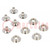 Male press stud; ESD; 5pcs; Application: designed for ESD mats