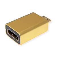 ROLINE GOLD HDMI-Adapter, HDMI BU - HDMI Mini ST