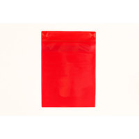 Magnettaschen aus Kunststofffolie, Regenschutzklappe, 26,0x36,5cm Version: 1 - rot