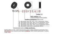 Koło pasowe PBT280SPZ4 SIT