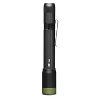 LED Flashlight, 2xAA, metalowy, czarna, 150lm, C33