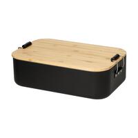 Artikelbild Lunch box "Bamboo", large, black/natural