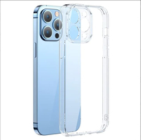 BASEUS SUPERCERAMIC GLASS CASE AND TEMPERED GLASS SET FOR IPHONE 14 PRO