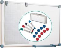 Whiteboard complete set H 900xB 1200mm