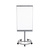 Whiteboard / Flipchart MULTIBOARD silber höhenverstellbar / magnetisch hjh OFFICE