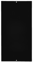 Tafel William; 50x100 cm (BxH); schwarz