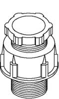 Kabelverschraubung PG9 PS gr unbeh 8mm IP65 ger