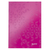 Notizbuch WOW, A5, kariert, pink