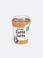 EatMySocks Caffè Latte Unisex Crew-Socken Braun 1 Paar(e)