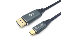 Equip 133422 cavo e adattatore video 2 m USB tipo-C DisplayPort Grigio