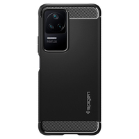 Spigen Rugged Armor telefontok 16,9 cm (6.67") Borító Fekete