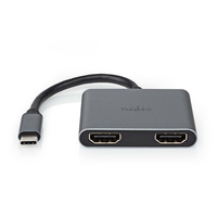 Nedis CCGP64670BK01 adaptateur graphique USB Noir
