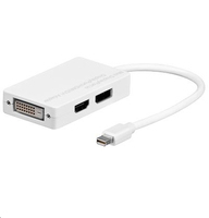 Microconnect MDPDVIHDMI video cable adapter 0.2 m Mini DisplayPort HDMI + DVI White