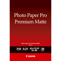 Canon Papier photo A3 Plus Premium Mat PM-101 - 20 feuilles