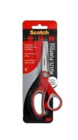 Scotch 1426 stationery/craft scissors Red