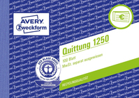 Avery 1250 accountantformulier & -boek A6 100 pagina's
