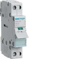 Hager SBN116 circuit breaker 1 1 module(s)