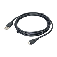 Akyga AK-USB-01 câble USB 1,8 m USB 2.0 Micro-USB B USB A Noir