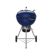 Weber Master-Touch GBS C-5750 Grill Kessel Holzkohle Blau