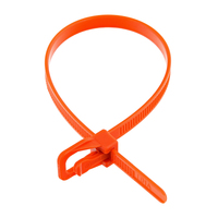 Cablenet EVT-S16OR-TA cable tie Releasable cable tie Nylon Orange 100 pc(s)