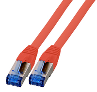 EFB Elektronik K5525FRT.0,25 Netzwerkkabel Rot 0,25 m Cat6a S/FTP (S-STP)