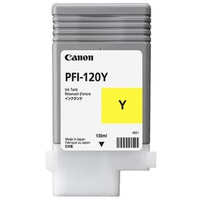 Canon PFI-120Y nabój z tuszem 1 szt. Oryginalny Żółty