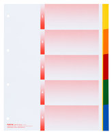 Kolma KolmaFlex Leerer Registerindex Mehrfarbig