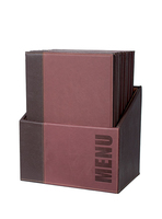 Securit MC-BOX-TRA4-WR A4 Metal, Cuir bycast Rouge 20 pièce(s)
