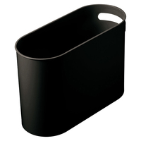 Helit H6105695 waste container Oval Black