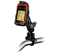 RAM Mounts Handlebar U-Bolt Double Ball Mount for Garmin eTrex 10, 20 & 30