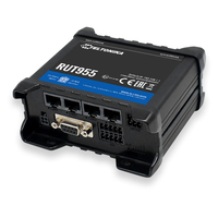 Teltonika RUT955 router bezprzewodowy Fast Ethernet Jedna częstotliwości (2,4 GHz) 4G Czarny