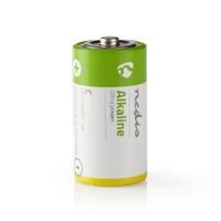 Nedis BAAKLR142BL huishoudelijke batterij Wegwerpbatterij C Alkaline