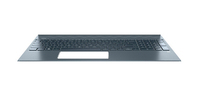 HP L49391-031 laptop reserve-onderdeel Behuizingsvoet + toetsenbord