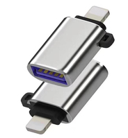 Microconnect MC-LIGHTUSB3 Kabeladapter Lightning USB A Silber