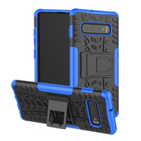 CoreParts MOBX-COVER-S10SM-G973-BLU mobiele telefoon behuizingen 15,5 cm (6.1") Hoes Blauw