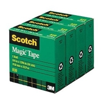 3M Magic Tape 810 32,918 m Transparant