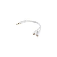shiverpeaks BS33120 audio kabel 0,2 m 3.5mm 2 x 3.5mm Wit
