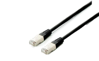 Equip Cat.6A Platinum S/FTP Patch Cable, 1.0m, Black