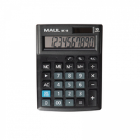 MAUL MC 10 Taschenrechner Tasche Display-Rechner Schwarz