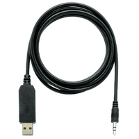 QNAP CAB-CONSOLE-UPJ-1M8 câble audio 1,8 m 3,5mm USB Noir