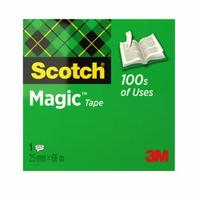 3M 7100027389 stationery tape 66 m Acrylic Transparent 1 pc(s)