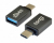 EXSYS EX-47990 cambiador de género para cable USB 3.1 C USB 3.0 A Gris