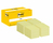 Post-It 7100296172 Rectangle Jaune 100 feuilles Auto-adhésif