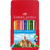 Faber-Castell 115801 ołówek kolorowy Niebieski, Złoto, Pomarańczowy, Różowy, Fioletowy, Czerwony, Żółty 1 szt.