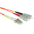 ACT RL8010 Cable de fibra óptica e InfiniBand 10 m LC SC Naranja