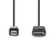 Nedis CCGL37400BK20 cable DisplayPort 2 m Mini DisplayPort Negro